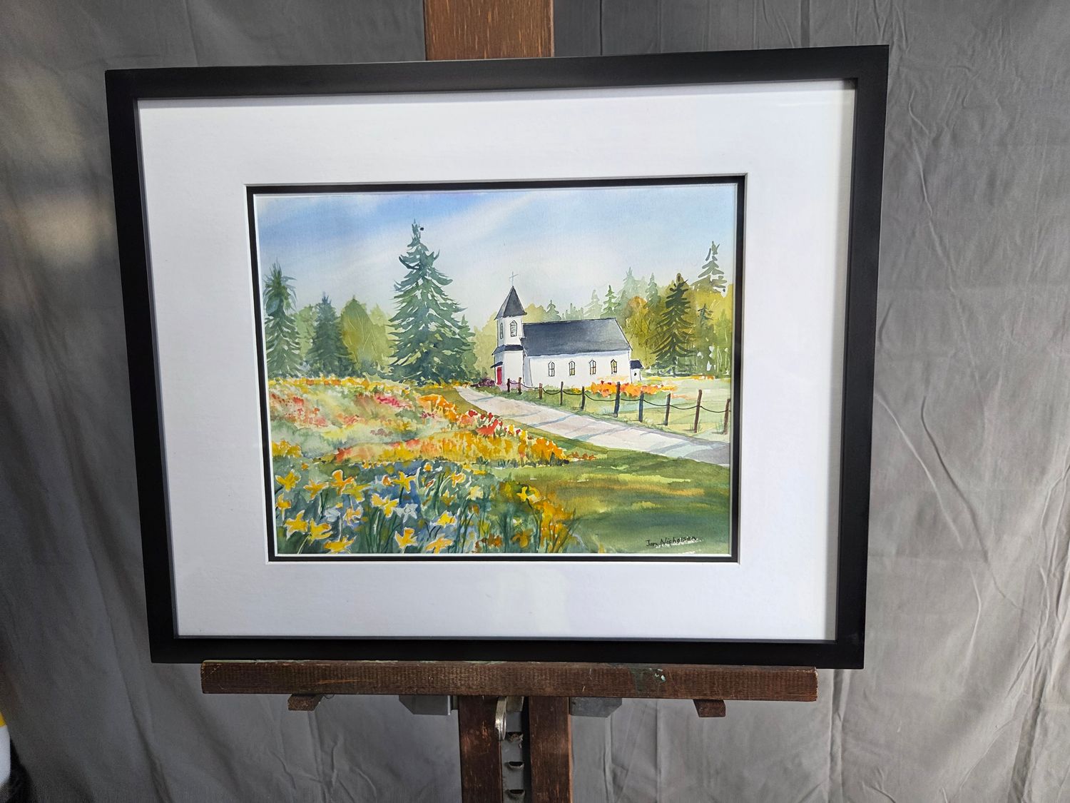 Country Church - Jan Nicholson