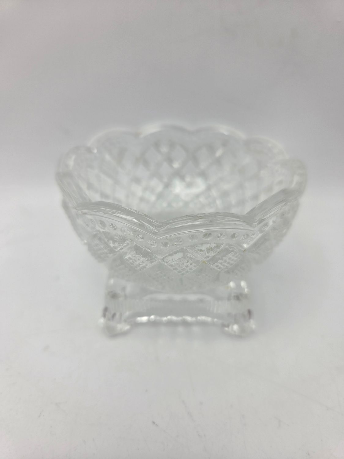 Fostoria Avon Glass Open Salt Cellar