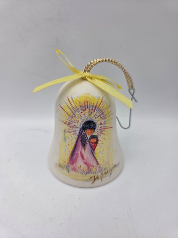 DeGrazia  1990 Madonna &amp; Child Bell