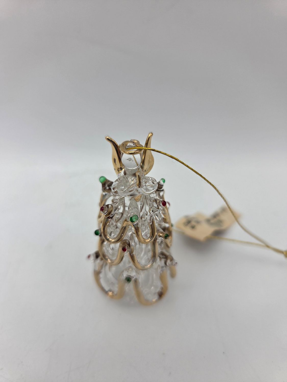 Molbak's Blown Glass Angel Ornament