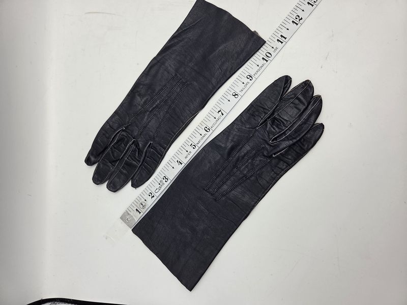 Leather Wrist-Length 7½ Dress Gloves