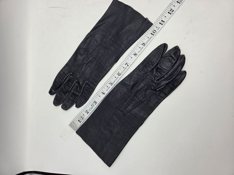 Leather Wrist-Length 7½ Dress Gloves