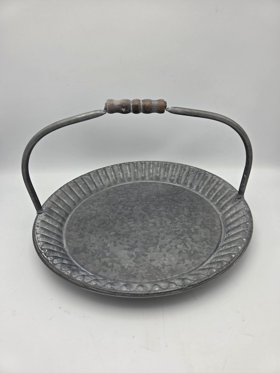 Vint Pier 1 Imp Galvanized Metal Tray