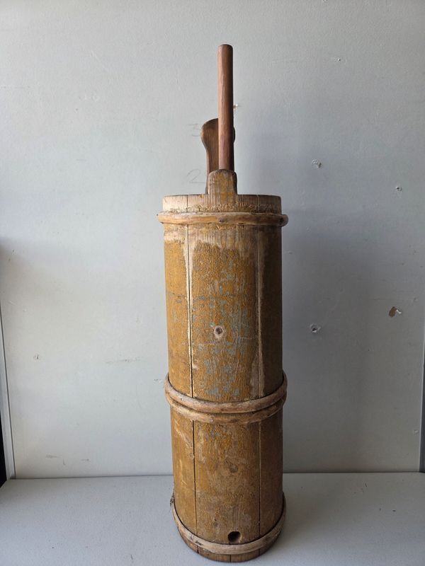 Antique Wooden Dash Butter Churn