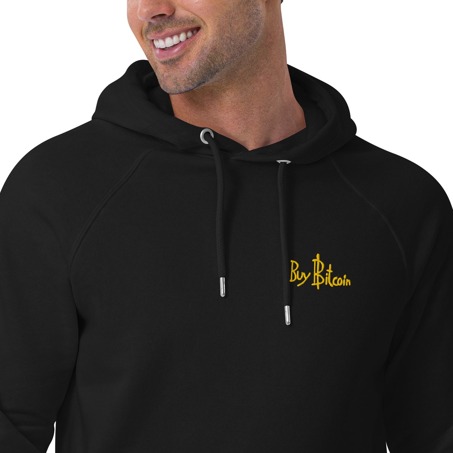 Buy Bitcoin Hoodie - Unisex (Yellow embroidery)