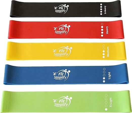 Loop Exercise Bands, 5 each