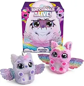 Hatchimals Mystery Hatch Pufficorn, interactive toy &amp; Egg Age 5yrs &amp; up