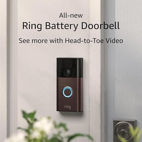 Ring Door Bell, 2 Way Talk with Video