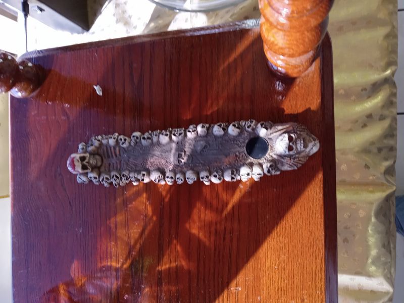 Skull Incense Holder