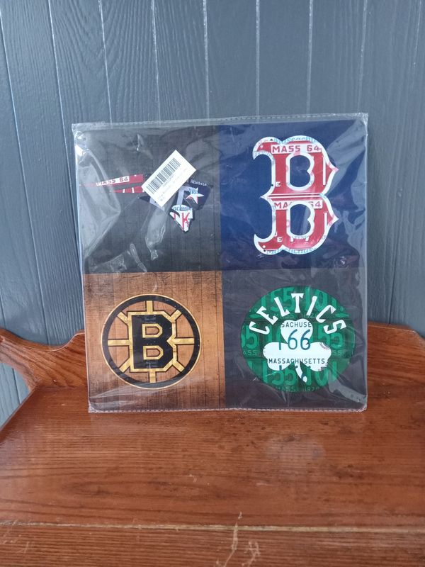Boston Sports Teams Tin Sign
