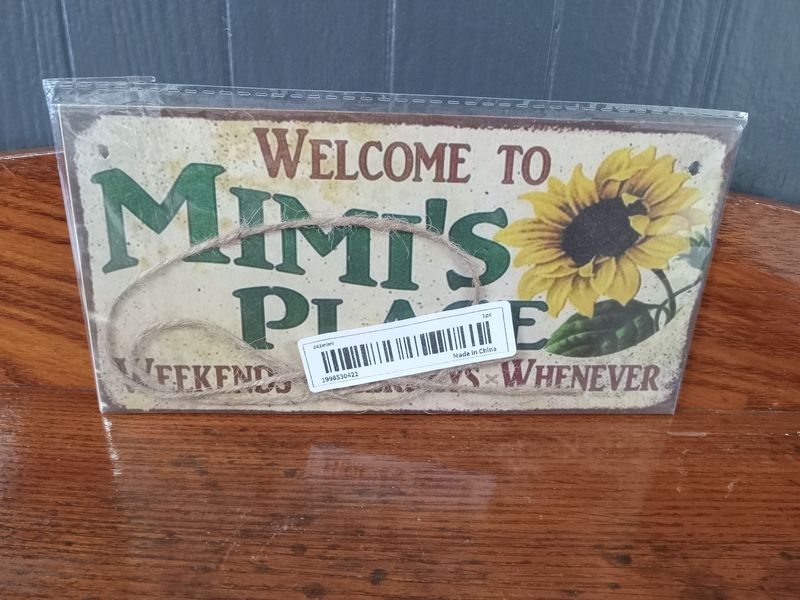 Mimi’s Place Wooden Sign