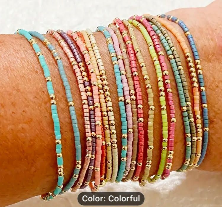 Boho Style Beaded Bracelets