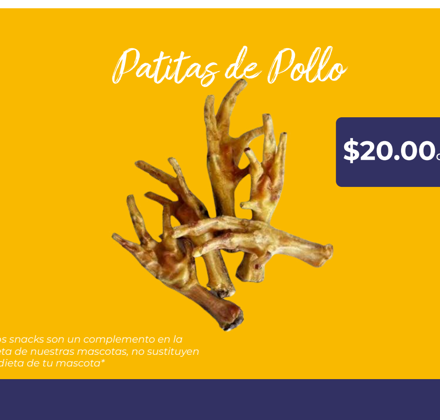Patitas de Pollo