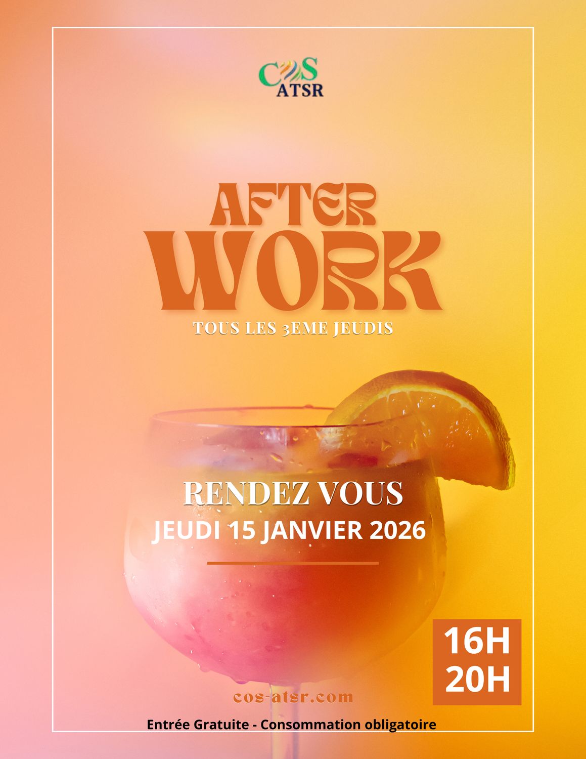 AFTER WORK - 16H/20H