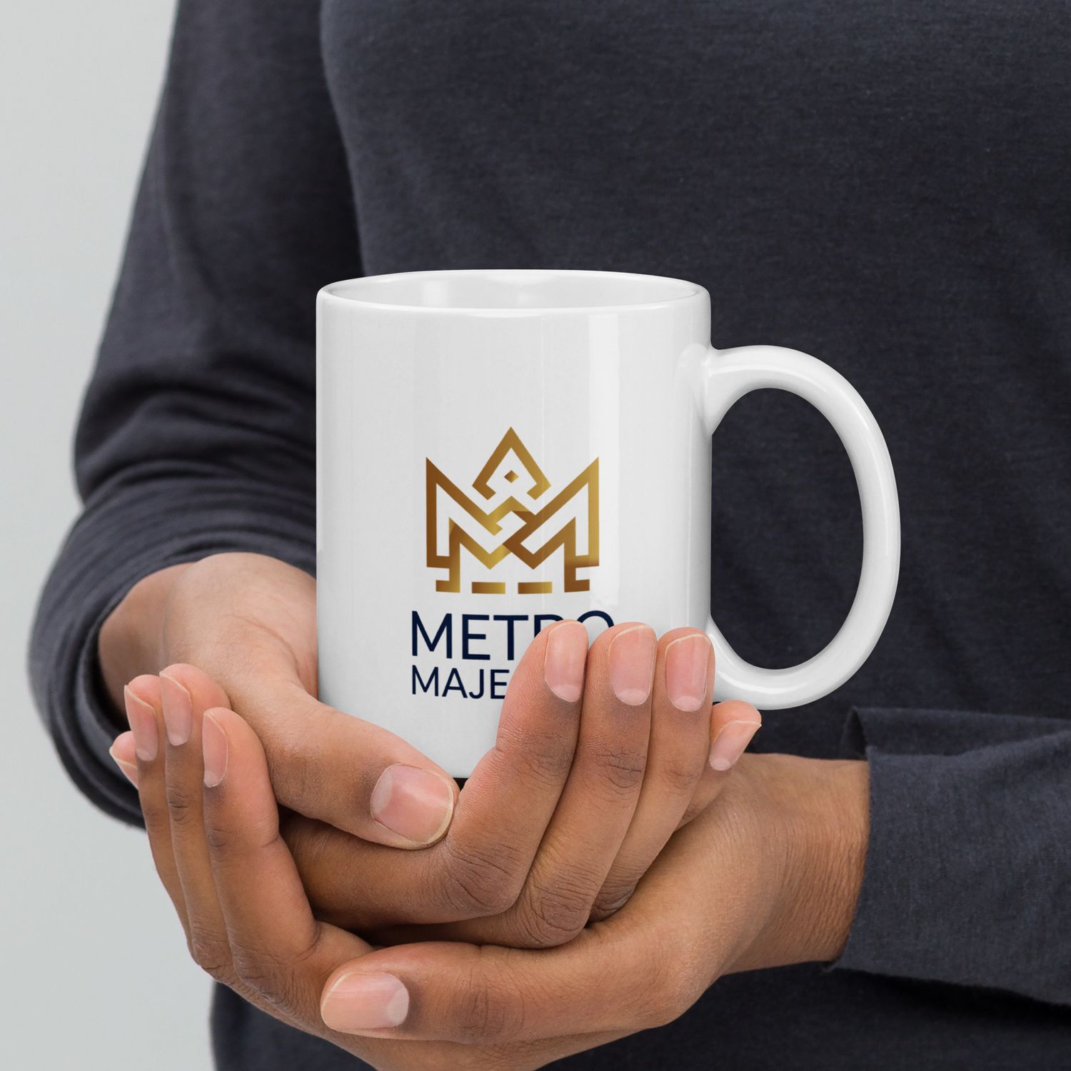 White Glossy Mug