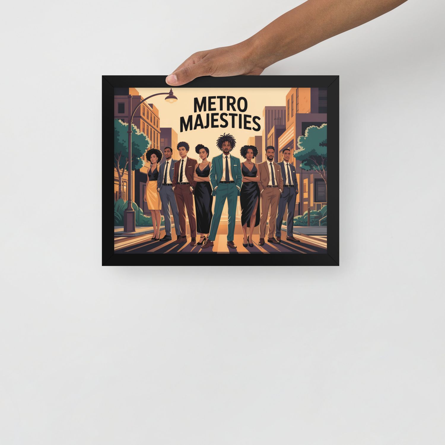 Metro Majesties Framed Poster