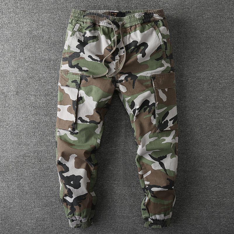 Camouflage Cargo Joggers