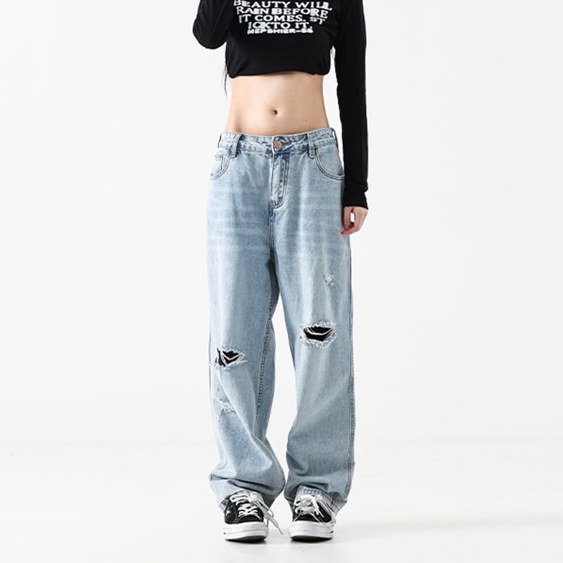 Loose Wide Leg Jeans