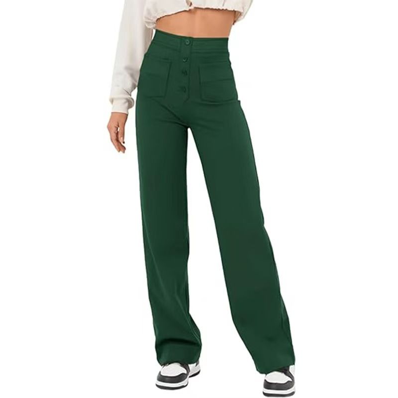 Casual High-Waist Pants