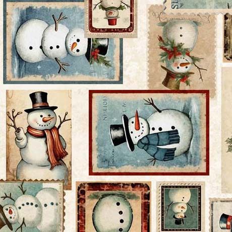 Wonderful Christmastime | Snowman Patch | per 10cm