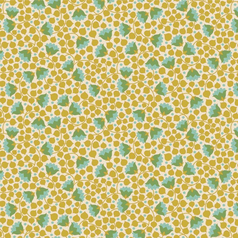 Bellflower in Flaxen | Wallflower by Tilda | per 10cm
