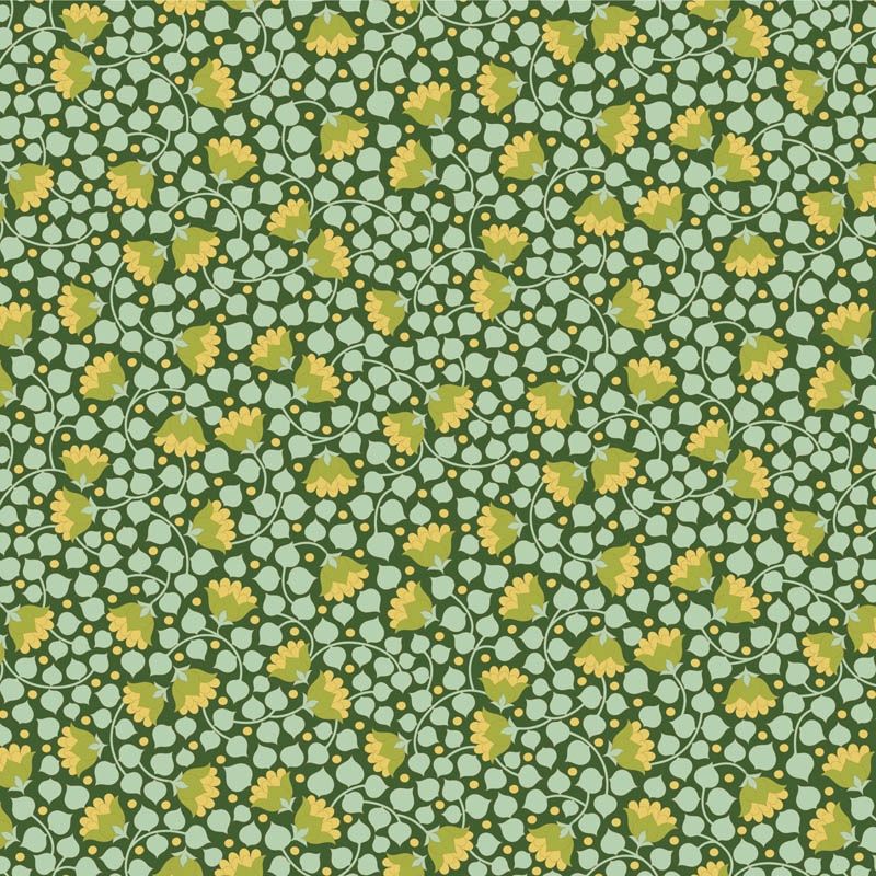 Bellflower in Pine | Wallflower by Tilda | per 10cm