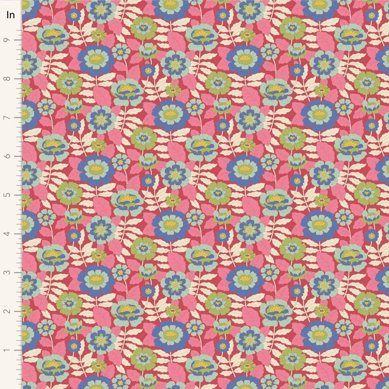 Beverly in Pink | Wallflower by Tilda | per 10cm