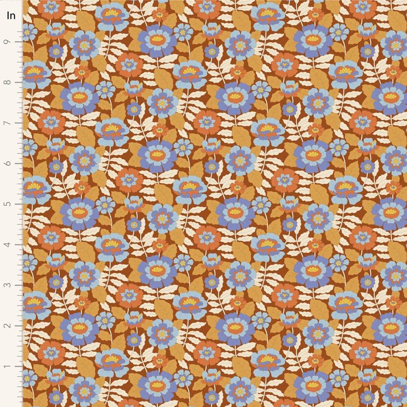 Beverly in Caramel | Wallflower by Tilda | per 10cm