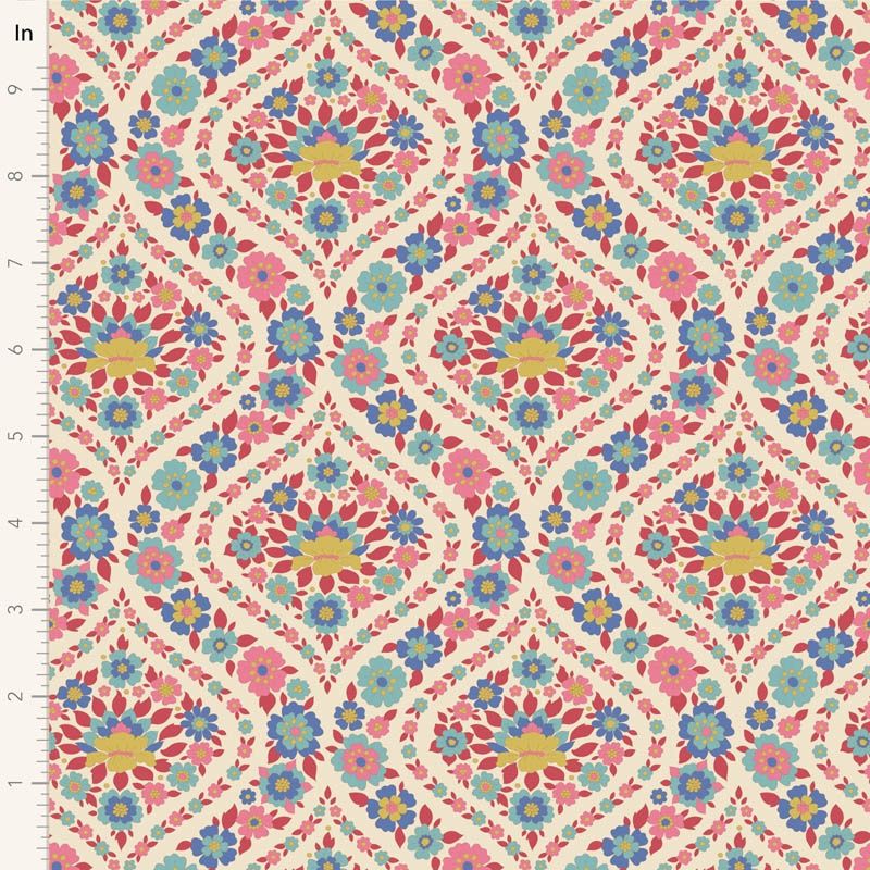 Bianca in Red | Wallflower by Tilda | per 10cm