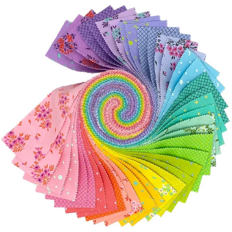 True Colors Full Moon Forest 2 Jelly Roll | Tula Pink | per jelly roll