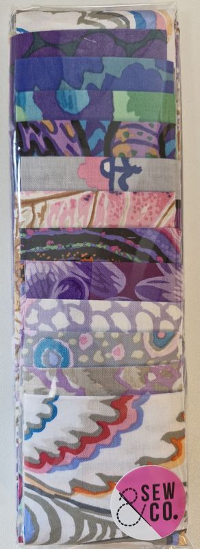 Purple People Pleaser Mini Jelly Roll | Kaffe Fassett | per roll