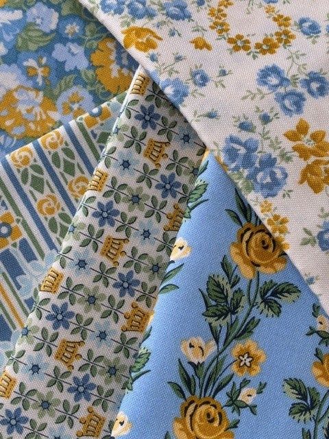 FQ Bundle in Blue | Palace Gardens by Liberty | per bundle