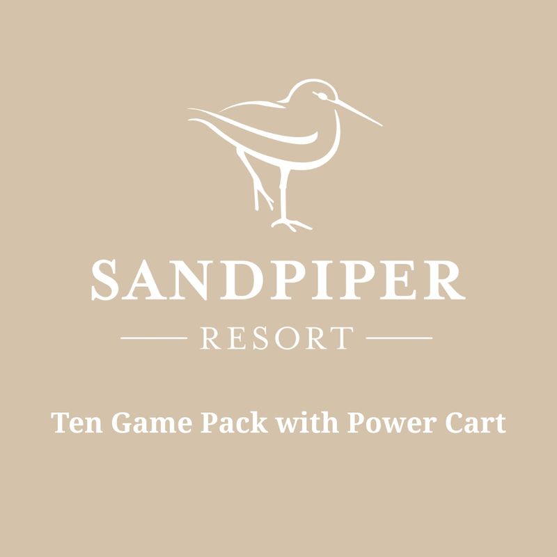 Ten Game Pack with Power Cart