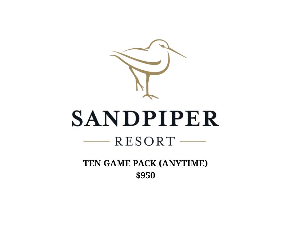 Ten Game Pack (Anytime)