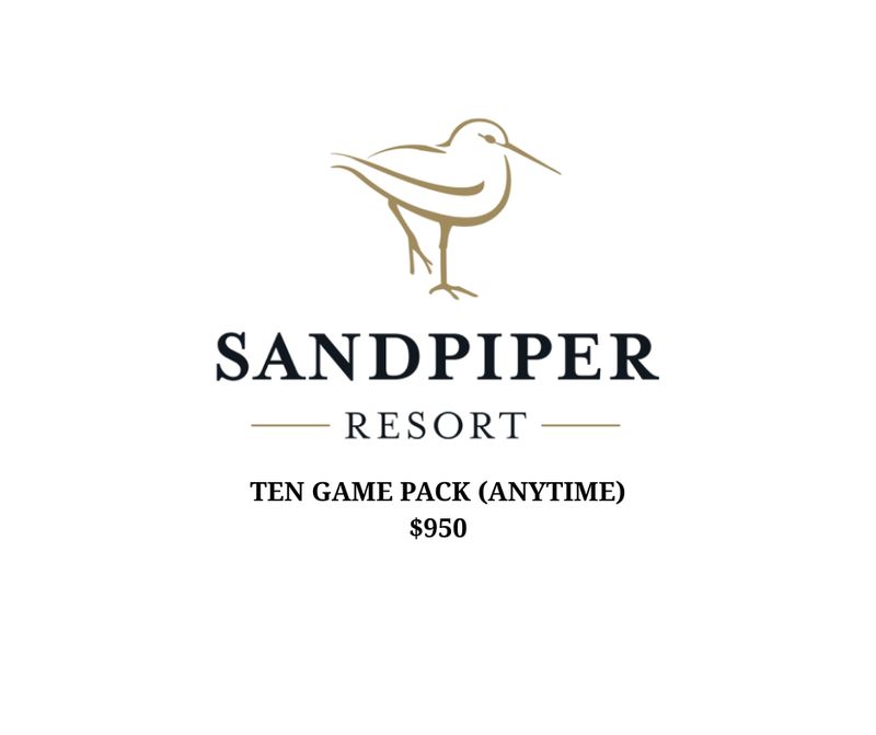Ten Game Pack (Anytime)