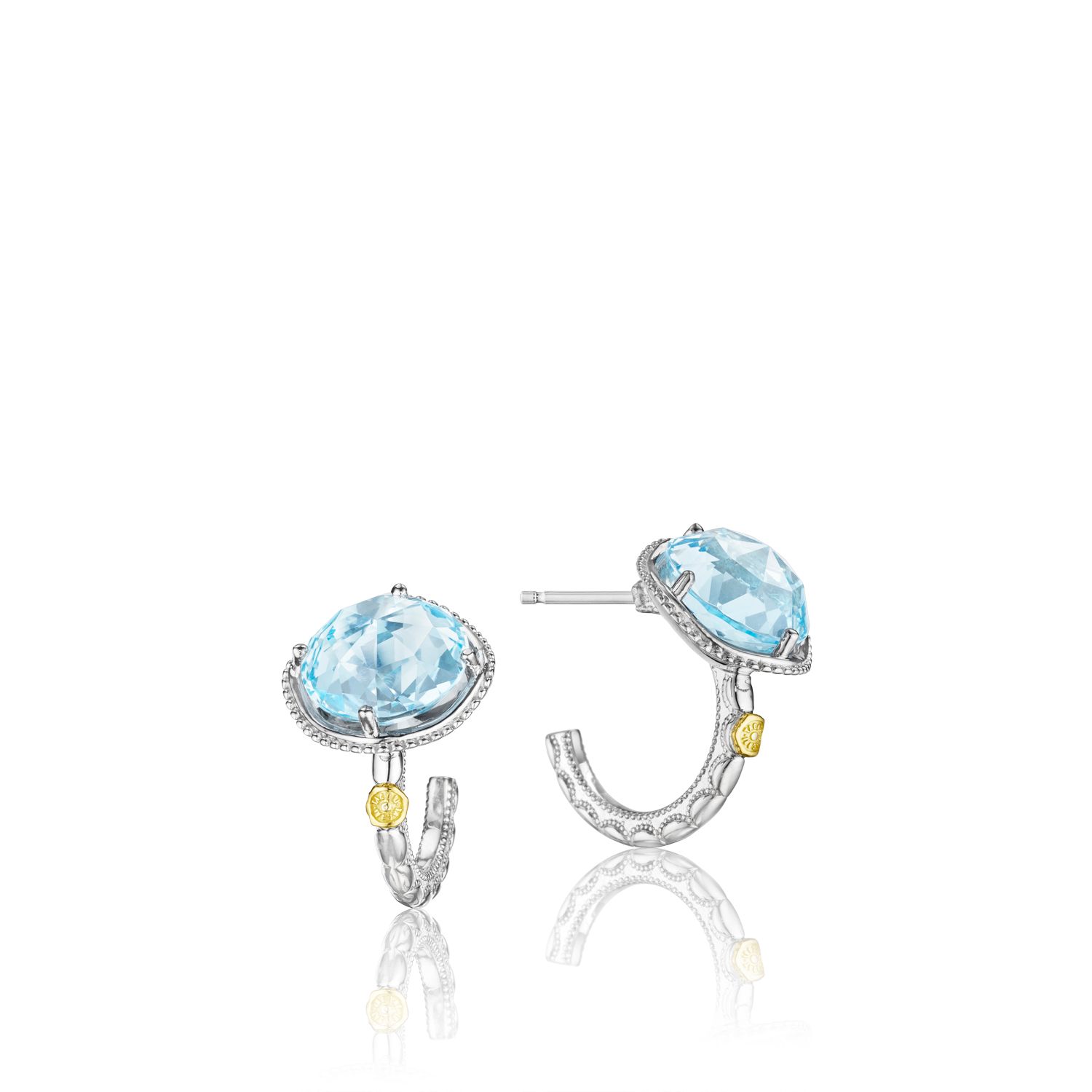 ​Tacori Boucle d'oreilles blue ciel