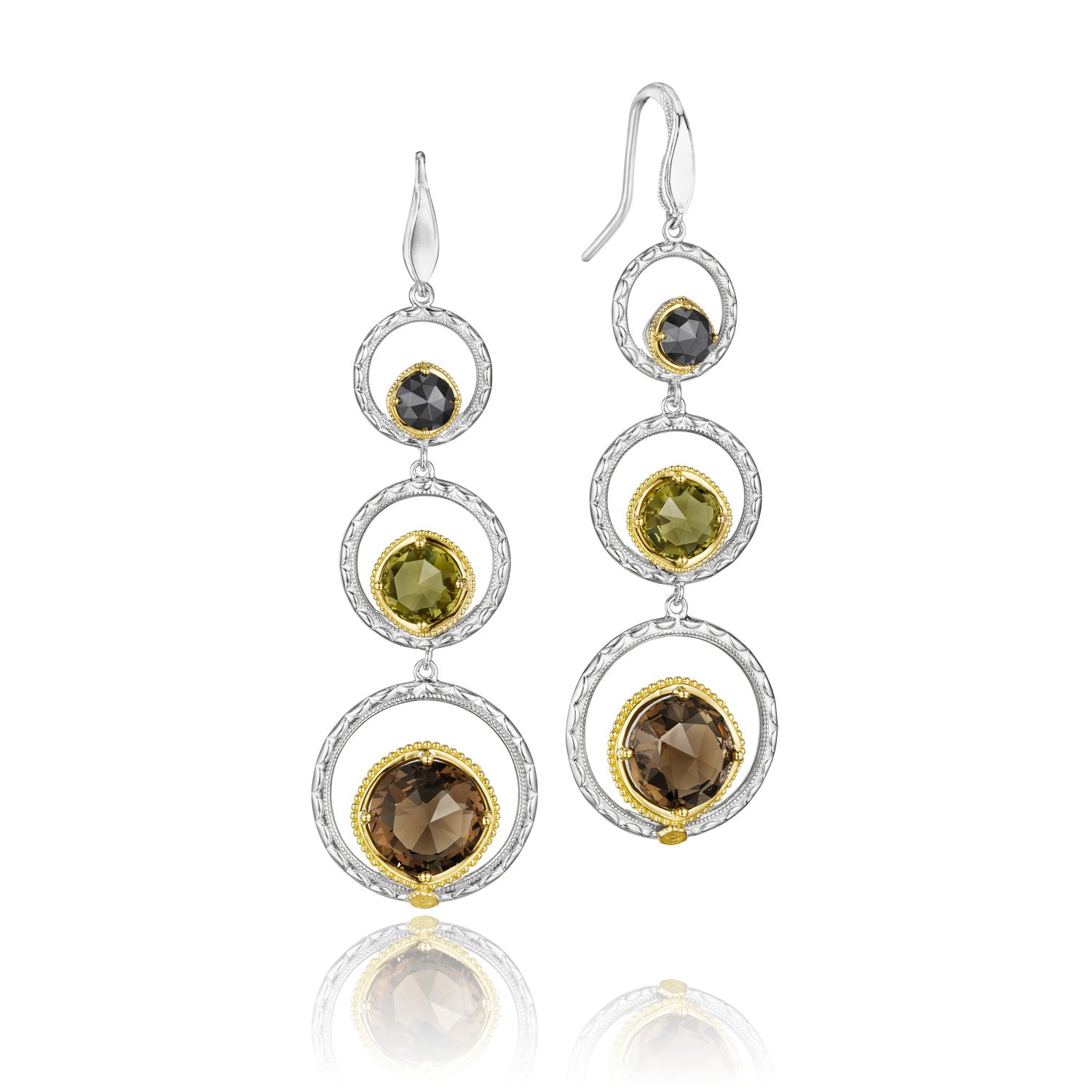 Tacori Earrings dangaling 925 silver
