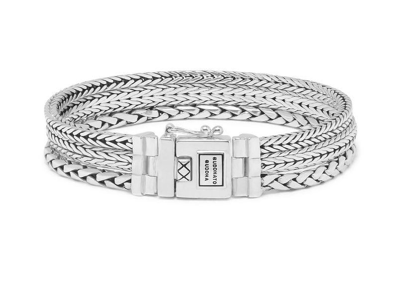Buddha to buddha triple mini bracelet