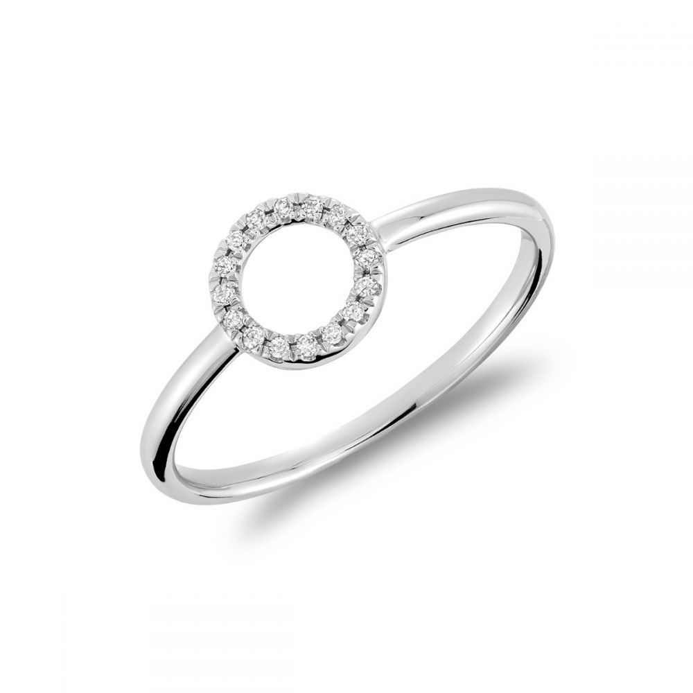 Ladies diamond cercle ring