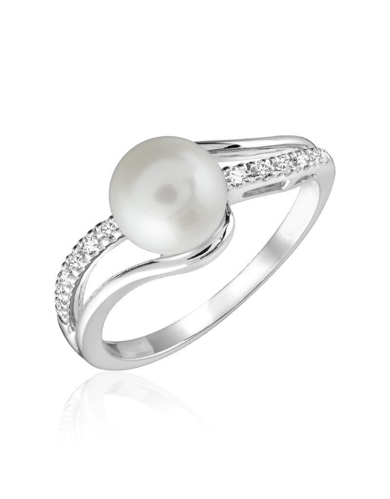 Bague Perle et Diamants