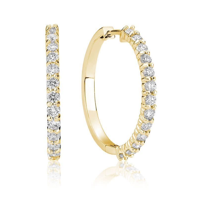 Loop diamond Earrings