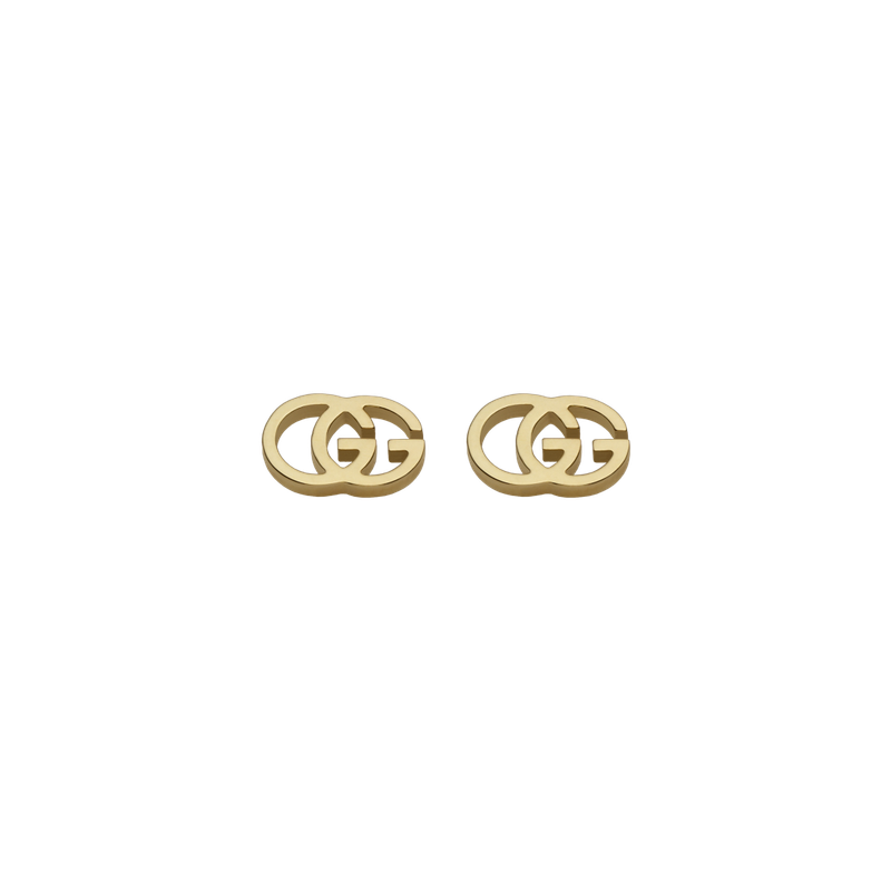 YBD09407400200U Gucci GG running boucle d’oreilles fixes 18k or jaune YBD09407400200U