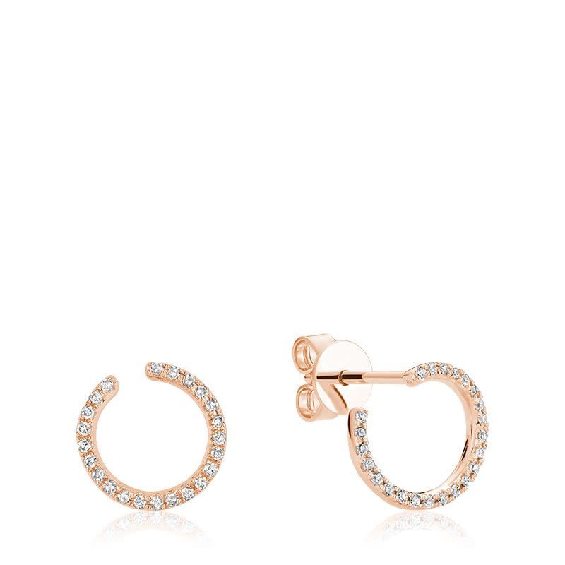 Boucles D'oreilles diamants