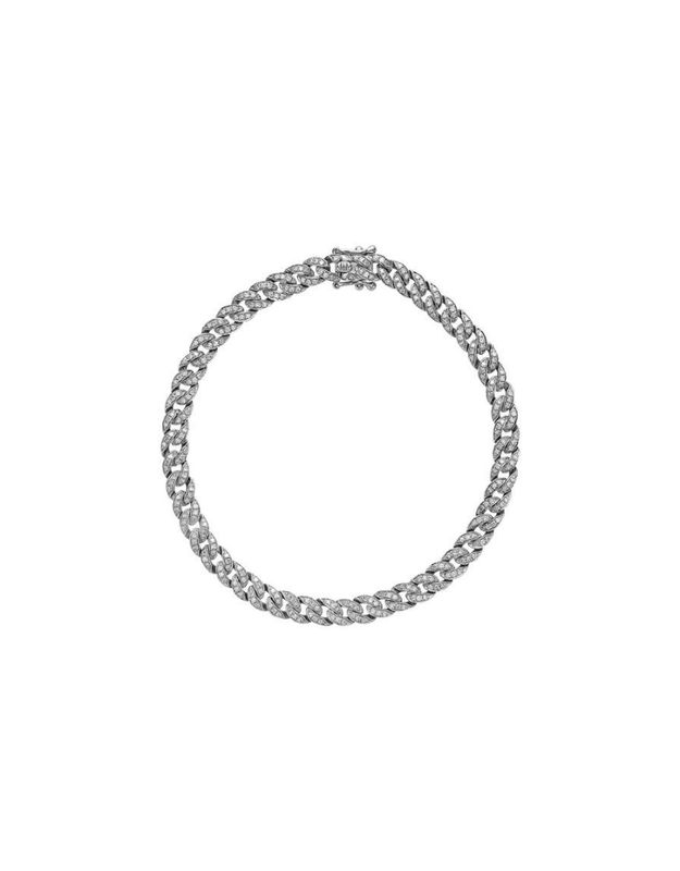 Bracelet Diamant mailles Miami cubain