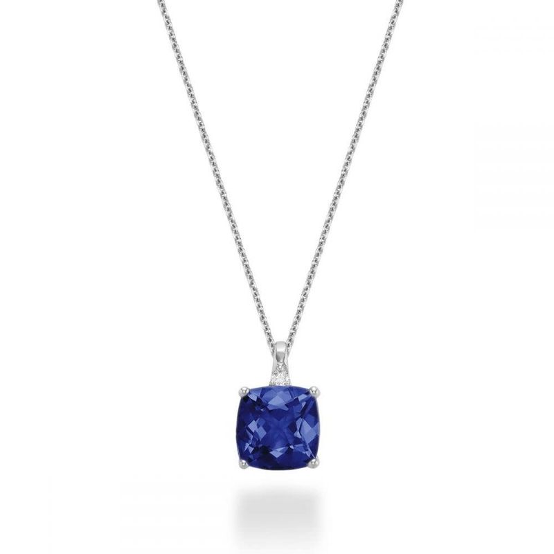 Pendentif pierre semi-précieuse