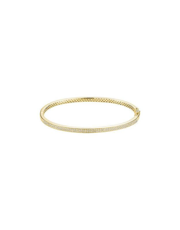 Bracelet jonc diamants