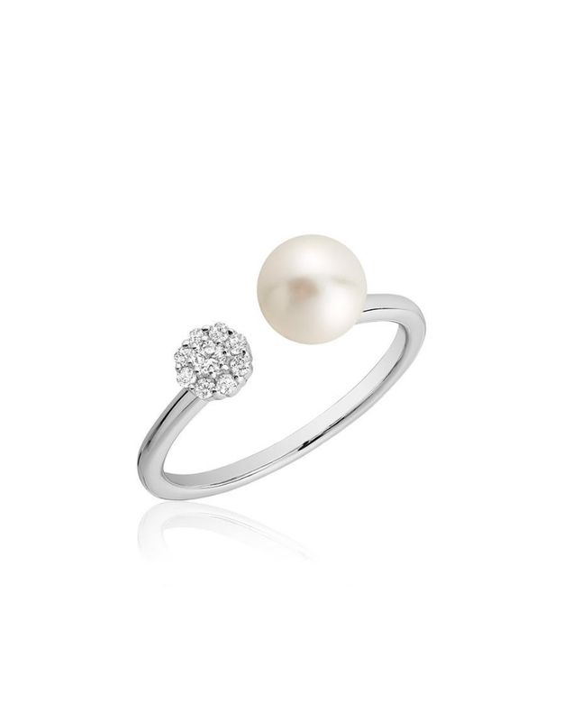 Bague perle