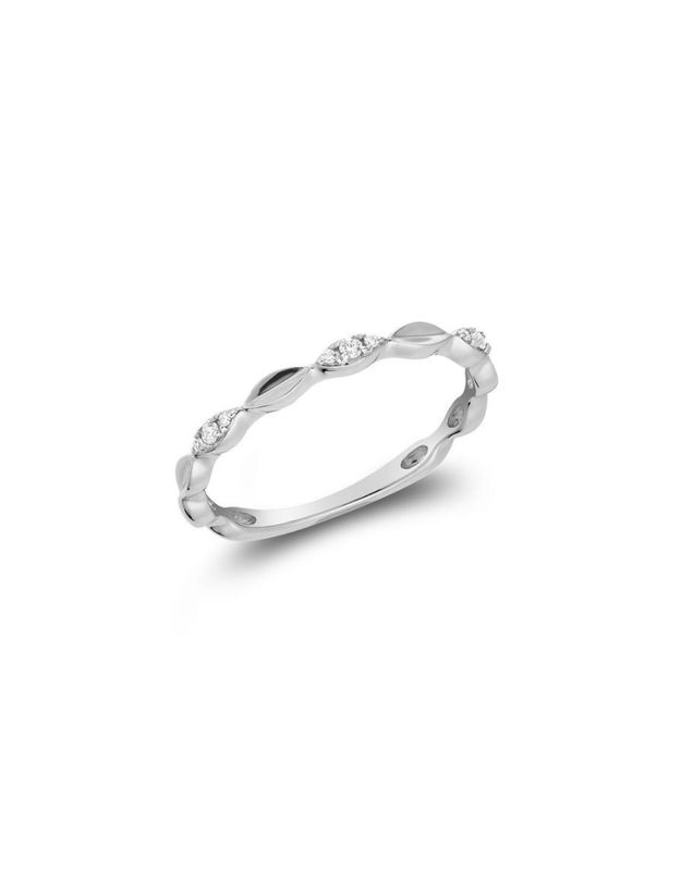 Bague demi éternité
