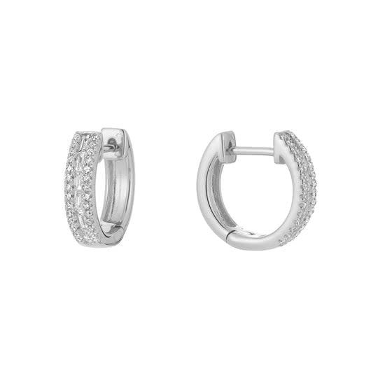 Boucle d'oreilles diamants
