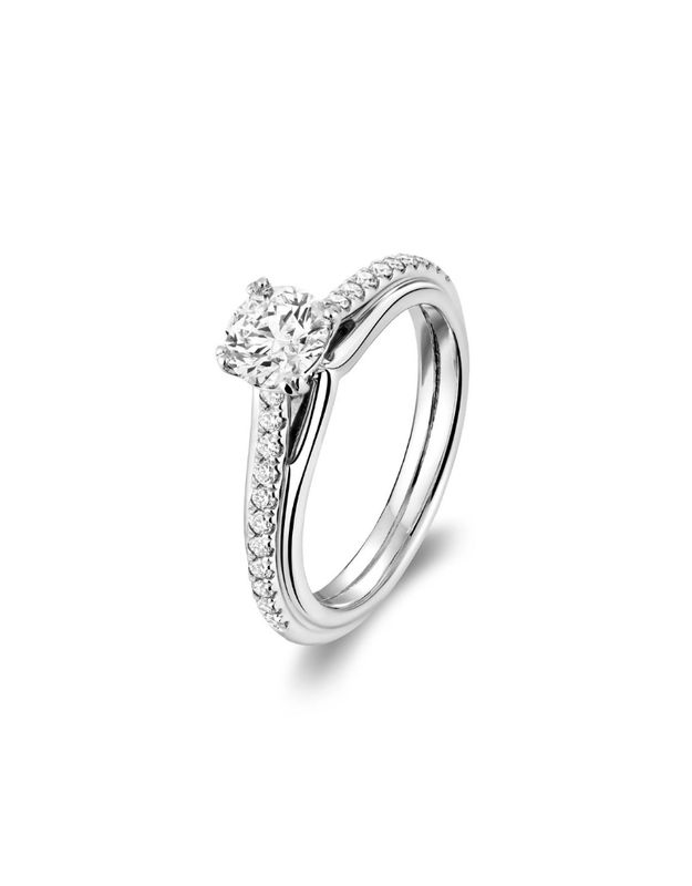 Bague fiançailles solitaire